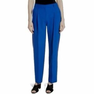 Diane Von Furstenberg Blue Trouser Pants
